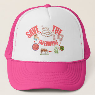 Boné Salvar os Tapeworms