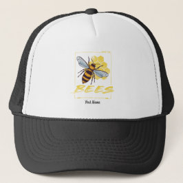 Boné Salve as Abelhas para apicultor e Apicultor