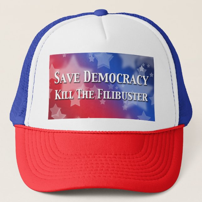 Boné Salve o Matar da Democracia (Frente)