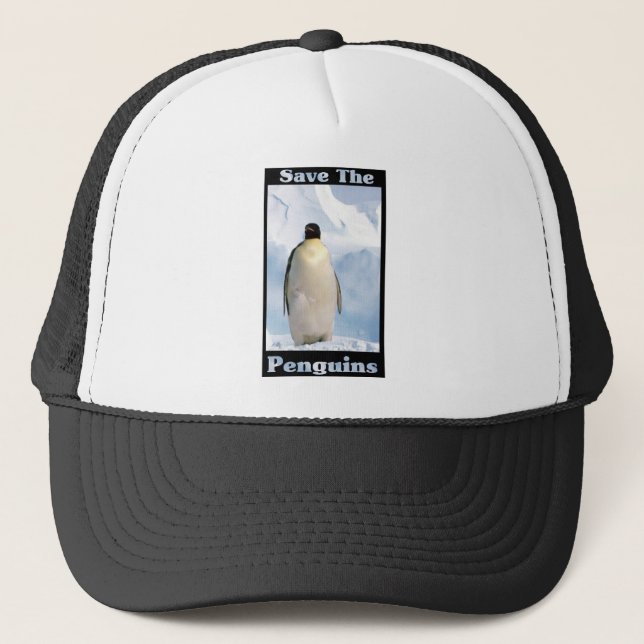 Boné Salve os pinguins (Frente)