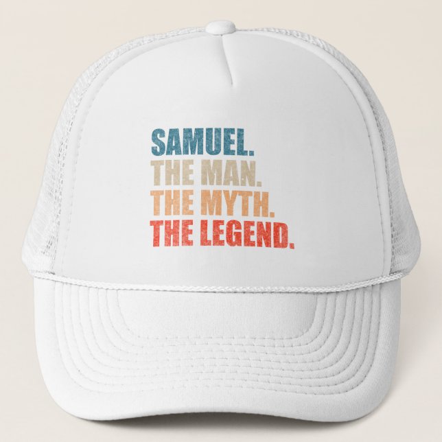 Boné Samuel O Homem O Mito A Lenda (Frente)