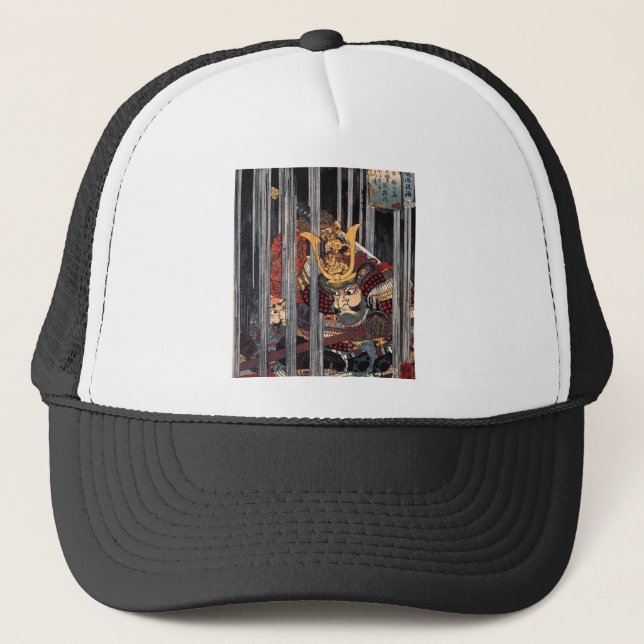 Boné Samurai na chuva, cerca de 1800's (Frente)