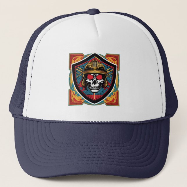 Boné Samurai Warrior Trucker Hat (Frente)
