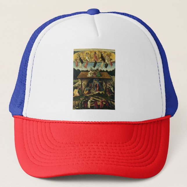 Boné Sandro Botticelli - O Nascimento Místico – Arte Er (Frente)