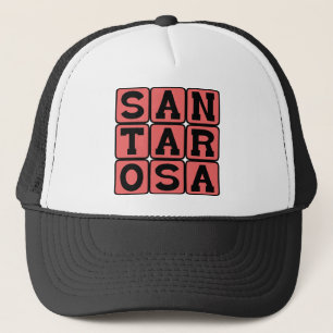 Boné Santa Rosa, Cidade na Califórnia
