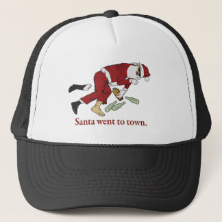 Boné santa_went_to_town