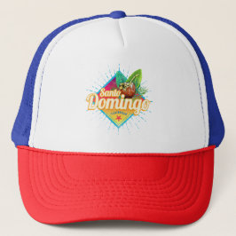 Boné Santo Domingo Caribe Retro República Dominicana