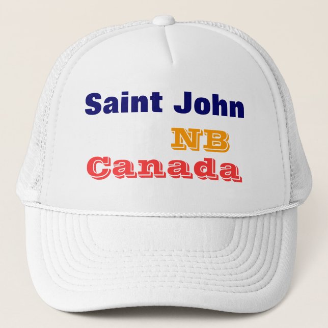 Boné Santo John NB Canadá (Frente)