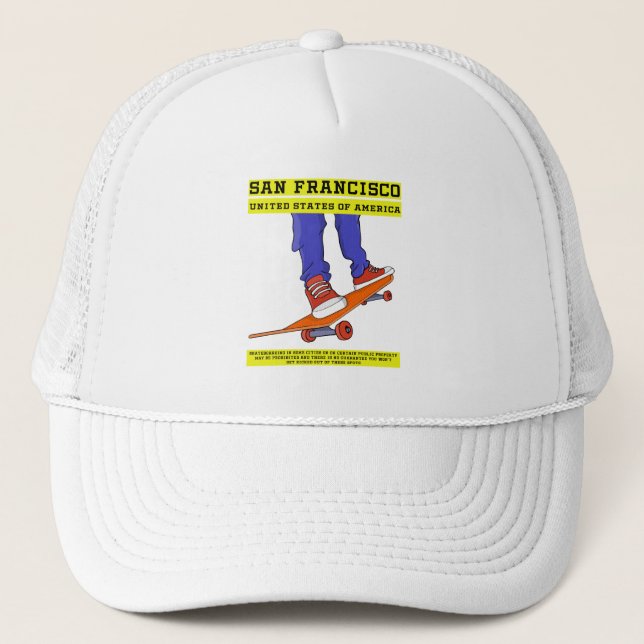 Boné São Francisco, Skate dos EUA (Frente)