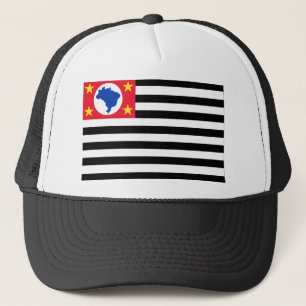 Boné São Paulo, bandeira de Brasil