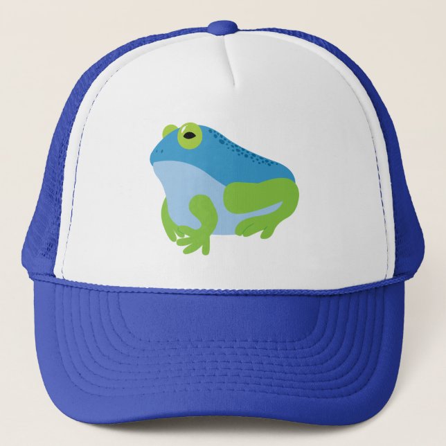 Boné Sapo azul (Frente)