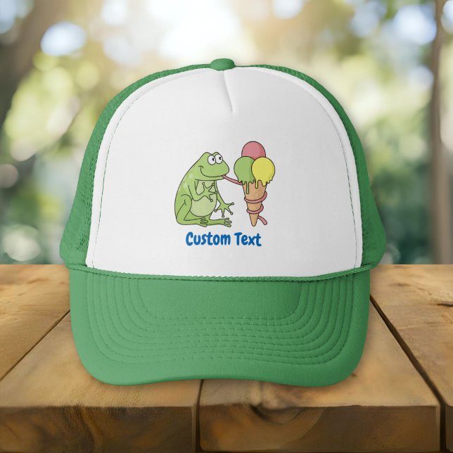 Boné Sapo com Icecream Trucker Hat (Criador carregado)