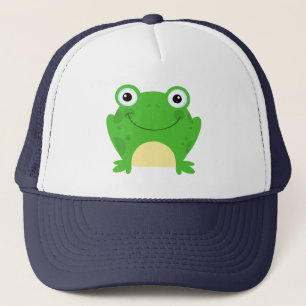 Boné Sapo - Cute Verde Anfíbio