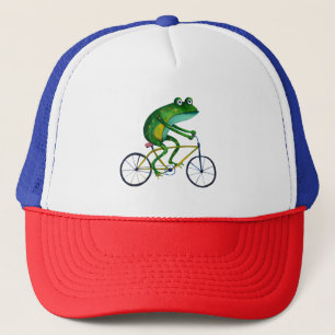 Boné Sapo Na Bicicleta