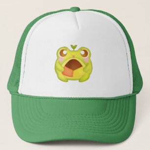 Boné Sapo Verde Bonito Segurando Cookie Polvoron Mexica