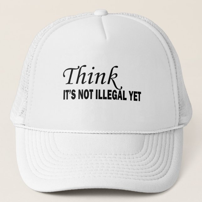 Boné Sarcástico engraçado diz citações famosas (Frente)