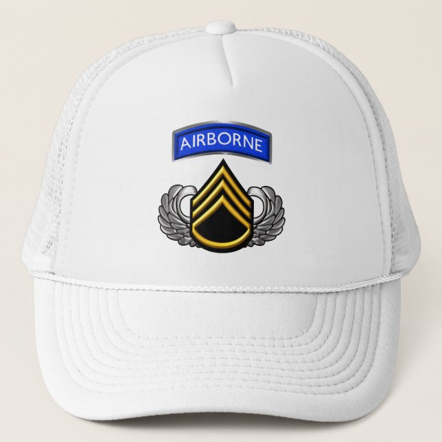 Boné Sargento de Estado-Maior SSG Aerotransportado (Frente)