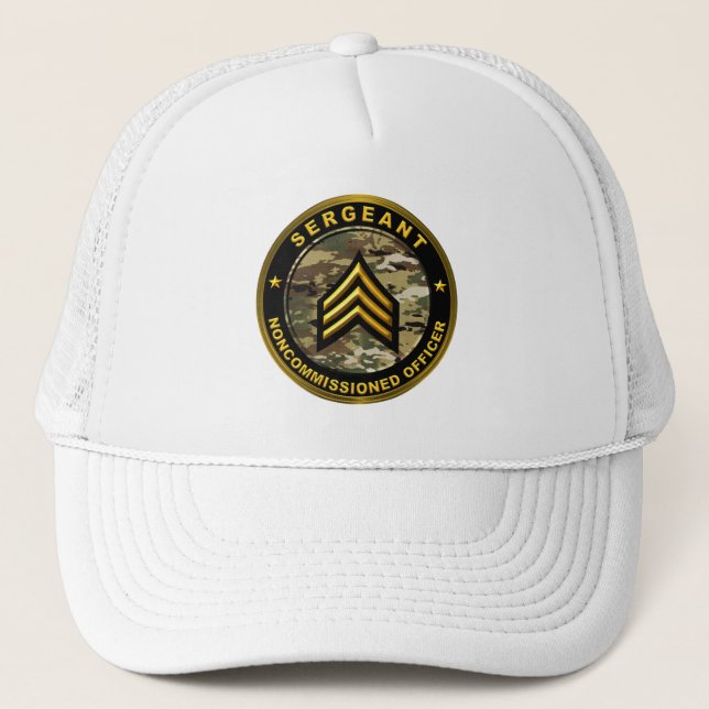Boné Sargento Suboficial do Exército (Frente)