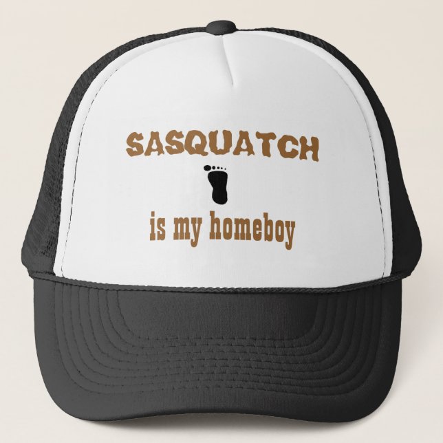 Boné Sasquatch é meu ficar em casa (Frente)