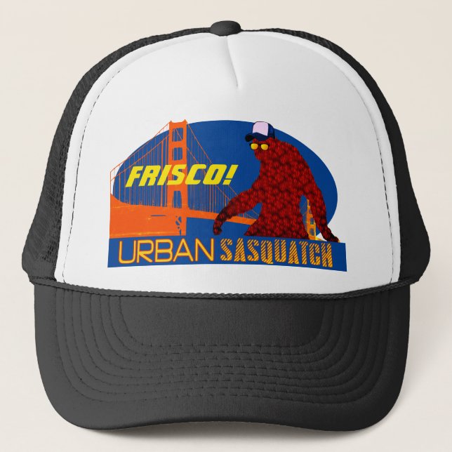 Boné Sasquatch Urbano - São Francisco - FRISCO! (Frente)