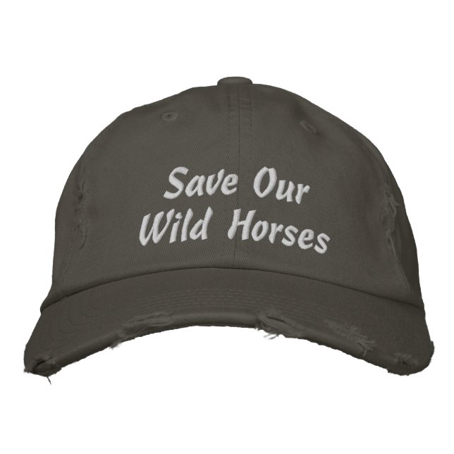 Boné Save Our Wild Horses (Frente)