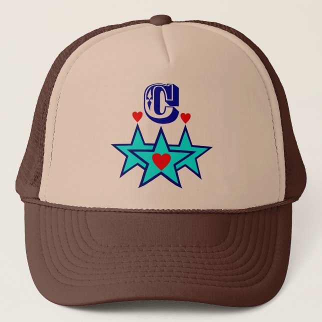 Boné ╚" Scandalosa, Na moda inicial, "Trucker Hat", ╝ (Frente)