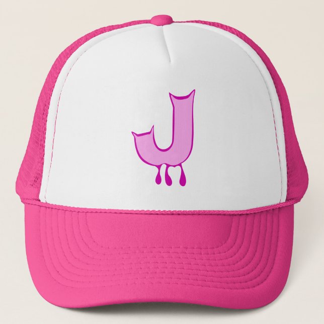 Boné ╚" Scandomment Devil's Teeth-Initial J Trucker Hat (Frente)