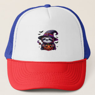 Boné Scary Halloween Sloth Witch Hat Costume Spooky Sea