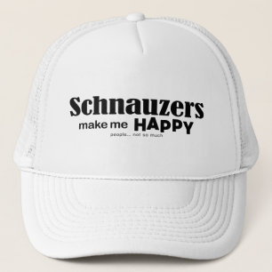 Boné Schnauzers me fazem feliz