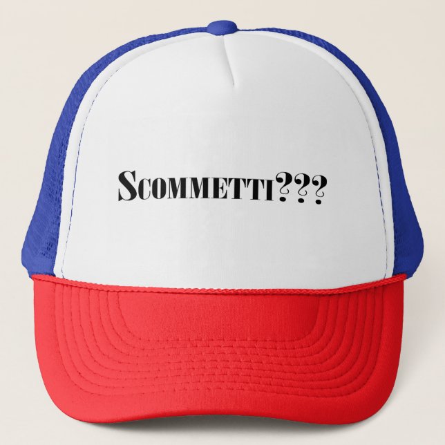 Boné Scometti? (Frente)