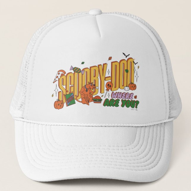 Boné Scooby-Doo Halloween Snack Logo (Frente)