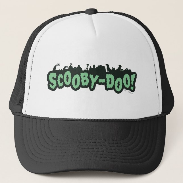 Boné Scooby-Doo! Logotipo Silhouette Monster (Frente)