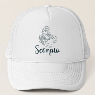 Boné Scorpio Scorpion Zodiac Horoscope & Astrologic