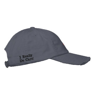 Boné Scotland Blue USA 'I do Care' USA