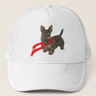 Boné Scottie de Inverno com Cachecol Wam