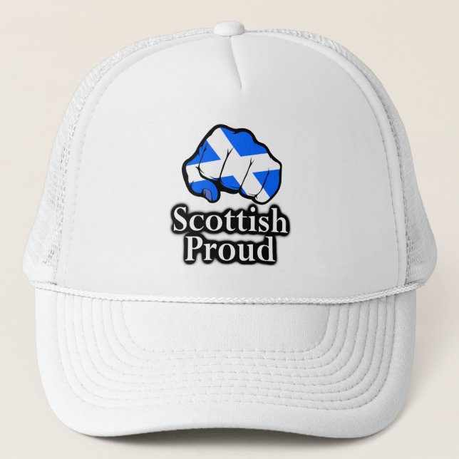 Boné Scottish Proud Flag Fist (Frente)