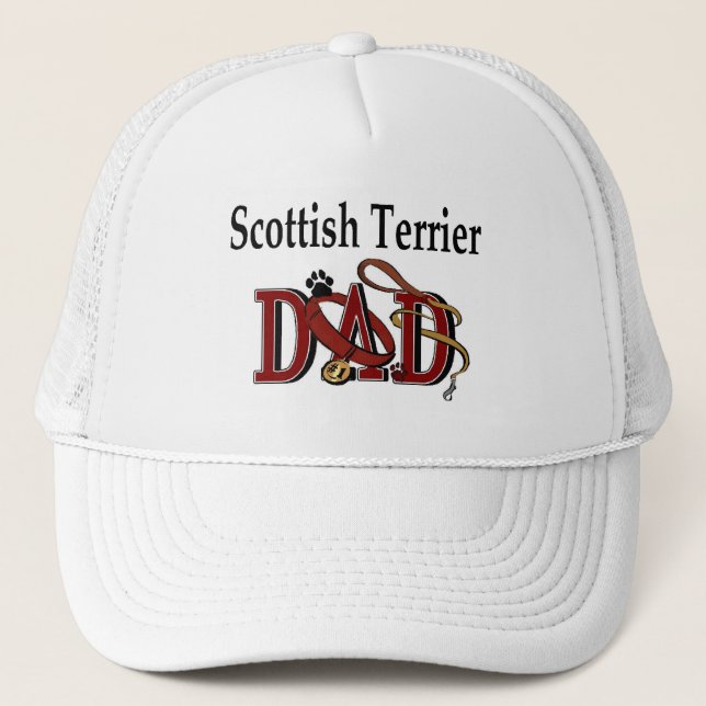 Boné Scottish Terrier Pai Hat (Frente)