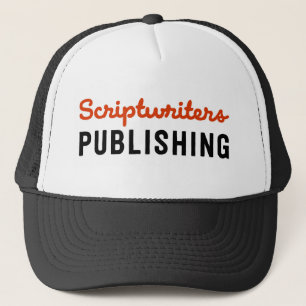 Boné Scriptwriters que publicam o vermelho/chapéu negr