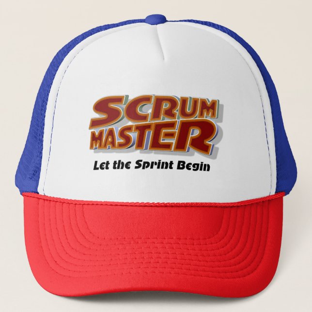 Boné Scrum Master Start the Sprint T-Shirt (Frente)