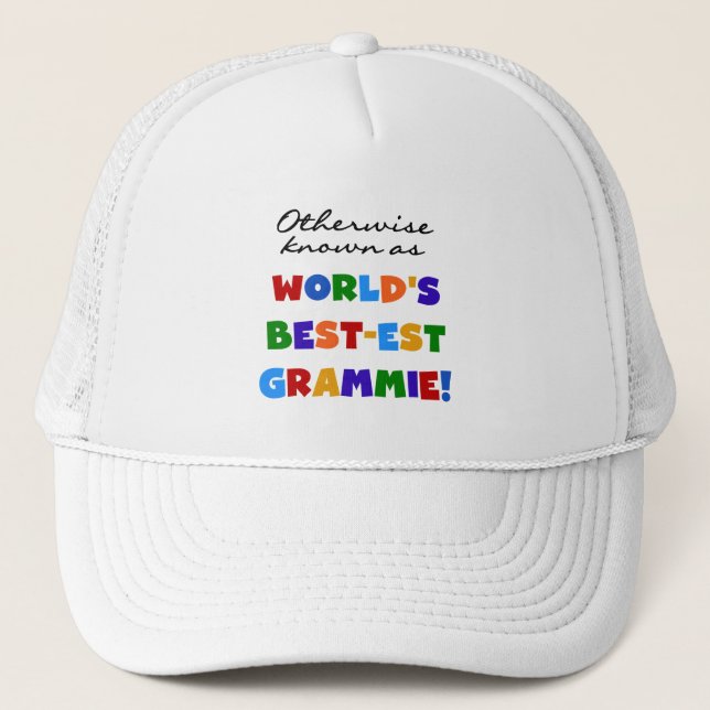 Boné Se não sabido como presentes do Melhor-est Grammie (Frente)