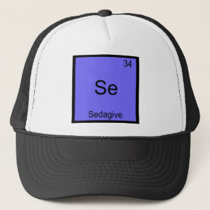 Boné Se - Sedagive Camiseta Divertida Símbolo Elemento