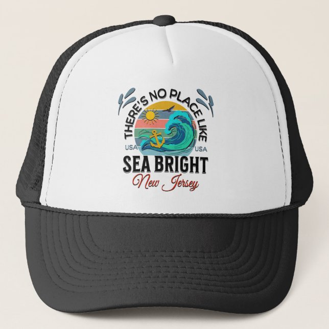 Boné Sea Bright, Nova Jersey (Frente)