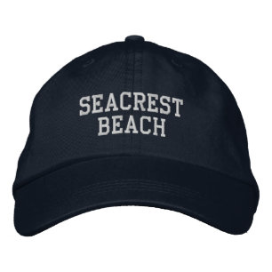 Boné Seacrest Beach, Flórida, bordou o chapéu de beiseb