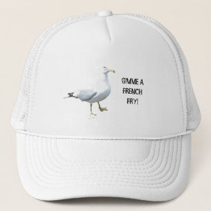 Boné Seagull diz Gimme um chapéu de caminhoneiro franc