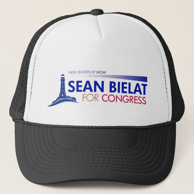 Boné Sean Bielat para o chapéu do congresso (Frente)