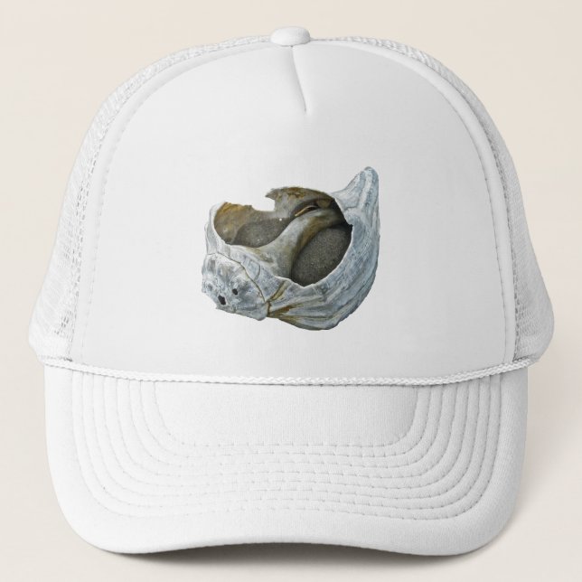 Boné Seashell - Personalizar Escolha a cor de fundo (Frente)