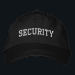 Boné Security<br><div class="desc">Custom Security Embroidered Hats Cap</div>