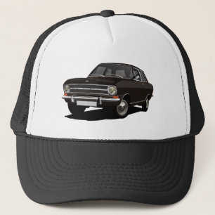 Boné Sedan preto de Opel Kadett B - ilustração