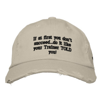 Boné Segredo para sucesso