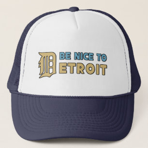 Boné Seja agradável ao chapéu do camionista de Detroi